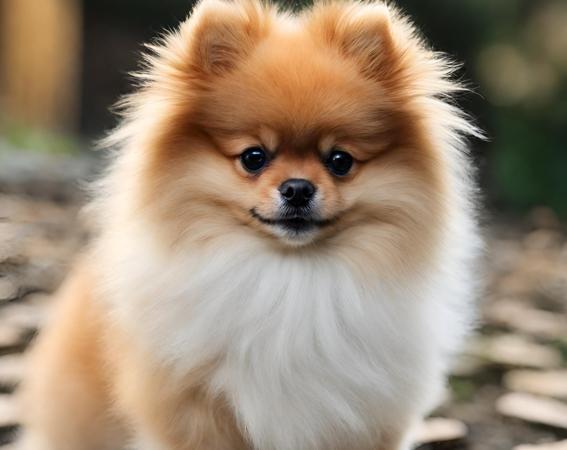 cachorro de raza pomerania toy