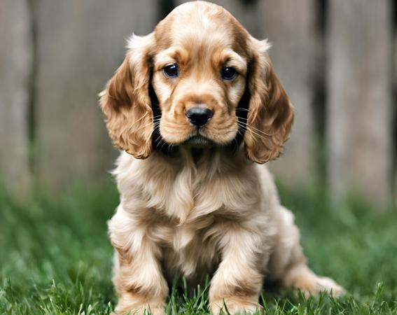 cachorro de raza cocker spaniel